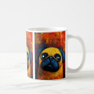 Dog Portrait Art Coffee Mug