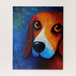 Dog Portrait Art Puzzle