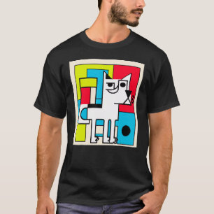 dog portrait dog digital puppy dog dog T-Shirt