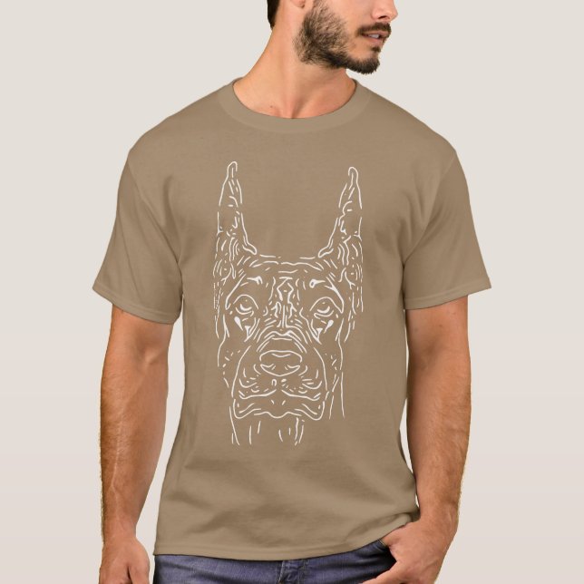 Dog Portrait For Proud Dog Owners gift gift T-Shirt (Front)