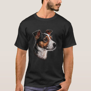 Dog portrait of Jack Russell Terrier T-Shirt
