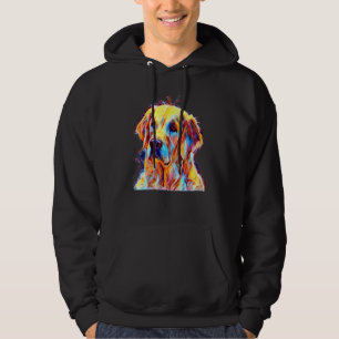 Dog Portrait Photo Filter Dog Hoodie