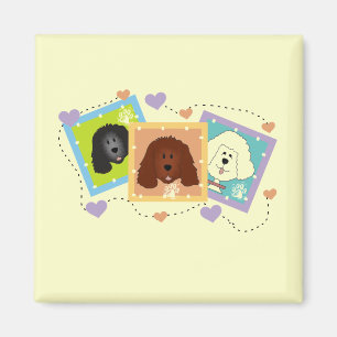 Dog Portraits Tshirts and Gifts Magnet