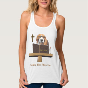 Dog Preacher Singlet