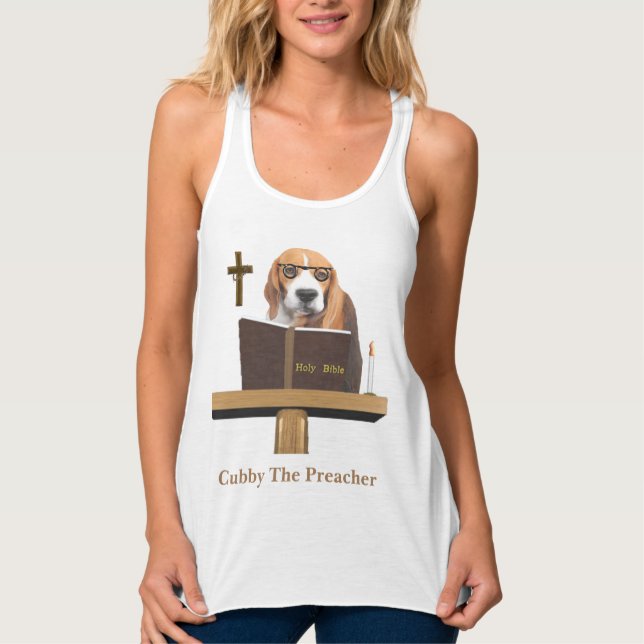 Dog Preacher Singlet (Front)