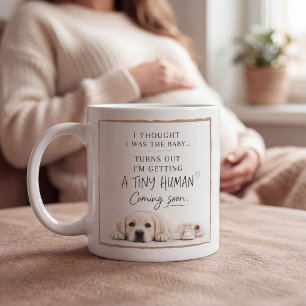 Dog Pregnancy Announcement Coffee Mug