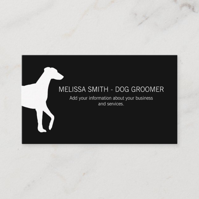 Dog Prints Appointment Card (Front)