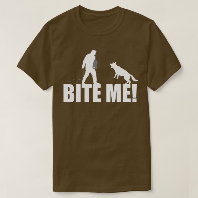 Dog Protection Training  T-Shirt (Design Front)