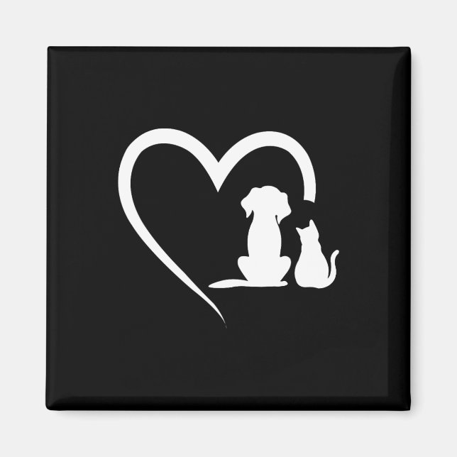Dog Puppy And Ba1  Magnet (Front)