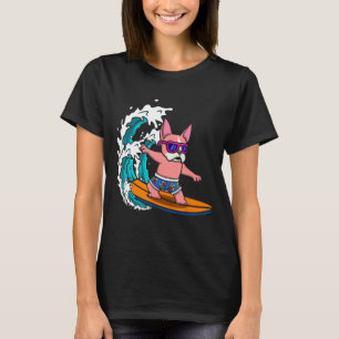 Dog Puppy Breeder Animal Pet Dog Owner Surfer T-Shirt