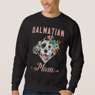 Dog  Puppy Cute Dalmatian Mum Sweatshirt
