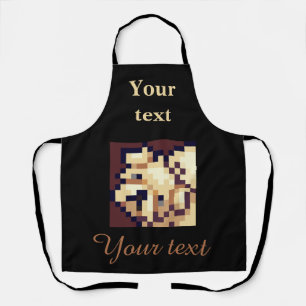 Dog, puppy, shitzu, hond, Pixel Art Apron