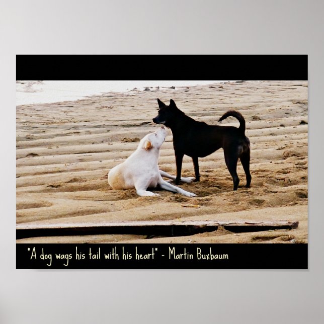 Dog Quote Poster (Front)