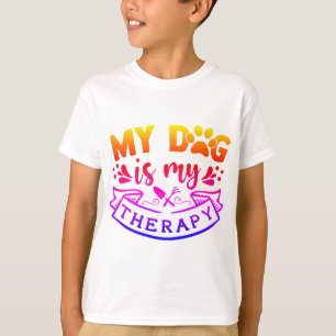 Dog Quote Typography T-Shirt