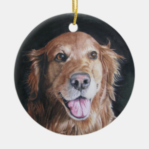Dog Remembrance Ornament /Golden Retriever