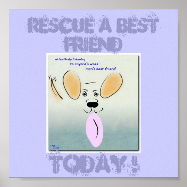 Dog Rescue Poster (Front)