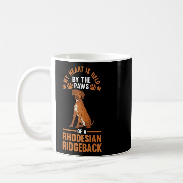Dog Rhodesian Ridgeback  Coffee Mug (Left)