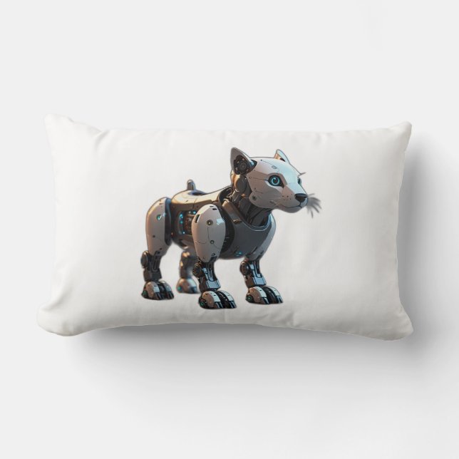 dog robot lumbar cushion (Front)