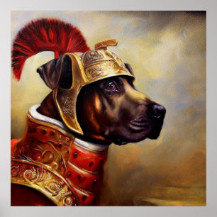 Dog Roman General Poster