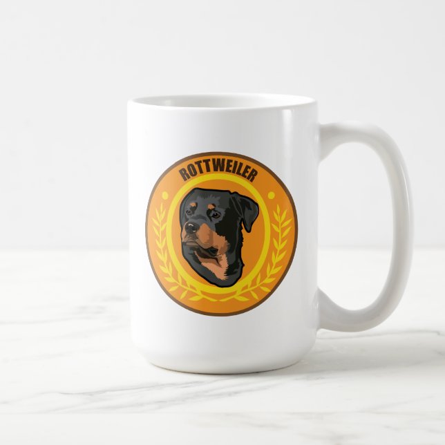 Dog ROTTWEILER Coffee Mug (Right)