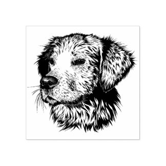Dog Rubber Stamp