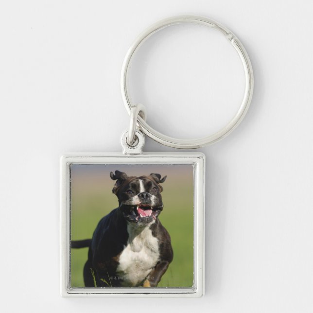 Dog Running Key Ring (Front)