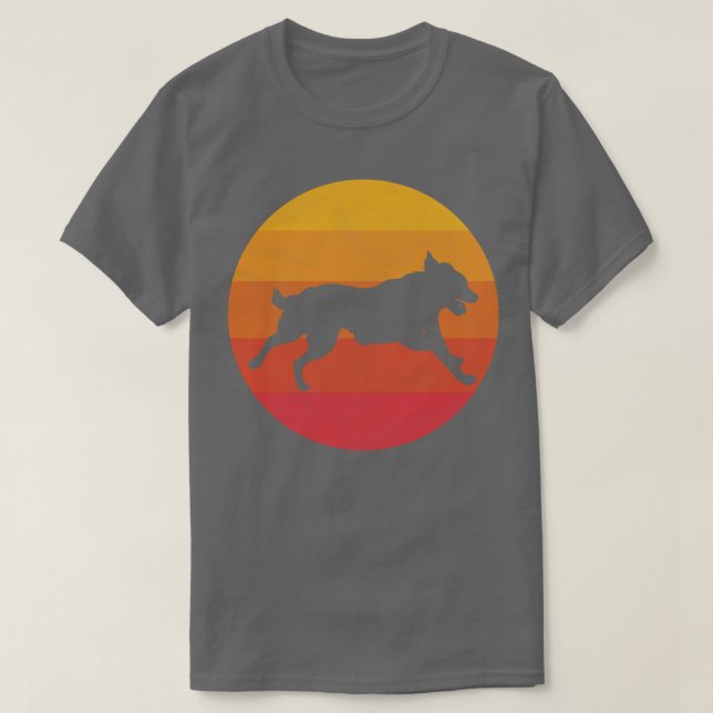 Dog Running T-Shirt (Design Front)