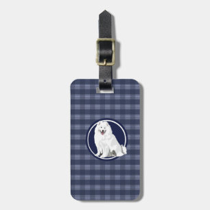 Dog Samoyed Luggage Tag