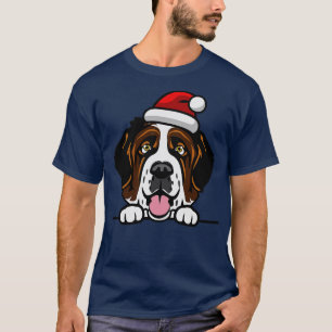 dog santa cute christmas (175) T-Shirt