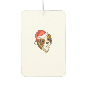 Dog Santa Hat - Funny Christmas _7 Car Air Freshener