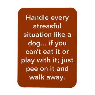 dog saying magnet