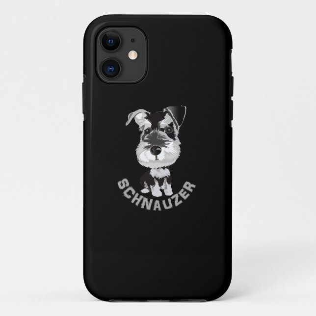  Dog Schnauzer Case-Mate iPhone Case (Back)