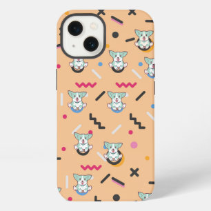 Dog Seamless Pattern Vector iPhone 13 Case