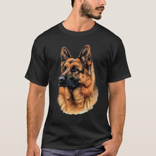 DOG SHEPHERD T-Shirt (Front)