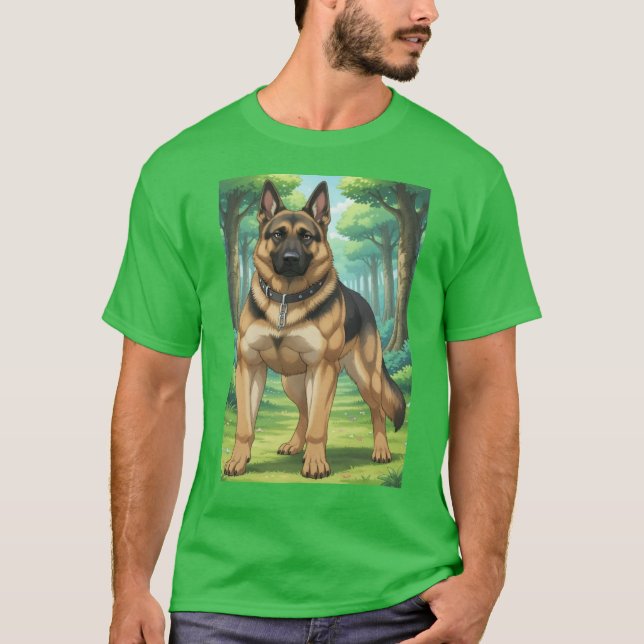 DOG SHEPHERD T-Shirt (Front)
