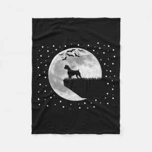 Dog shirt halloween scary night boxer bats &amp; fleece blanket