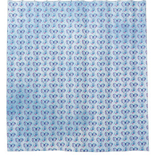 Dog Shower Curtain
