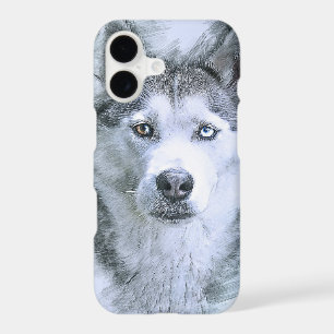Dog Siberian Husky Drawing Sled Dog