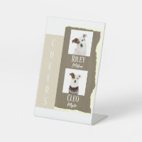 Dog Signature Cocktail Drink Brown Wedding 
