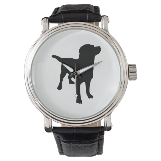 Dog Silhouette Watch (Front)