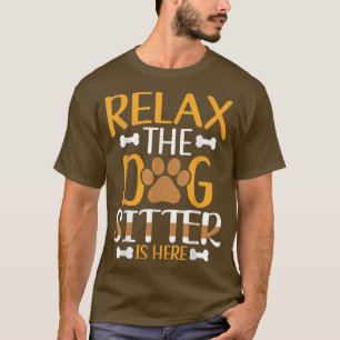 Dog Sitting Walker Sitter Pet Sitters T-Shirt Copy