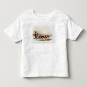 Dog Sledges of the Mandan Indians Toddler T-Shirt