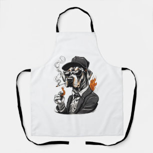 Dog Smoking Essential T-Shirt Apron