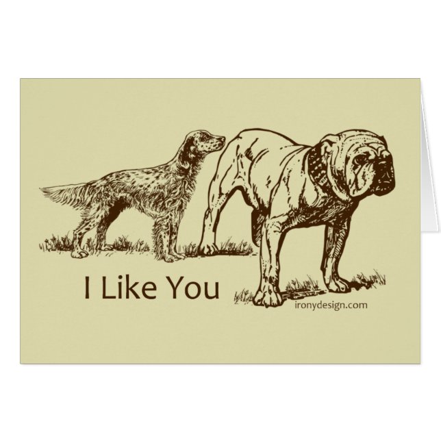 Dog Sniffs Butt (Front Horizontal)