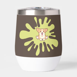 dog splash paint
