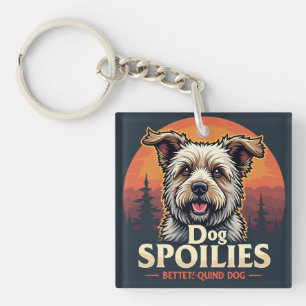 Dog Spoiler Certified Key Ring