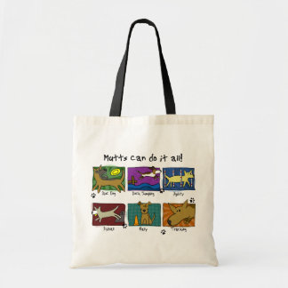 Dog Sports Mutts Tote Bag