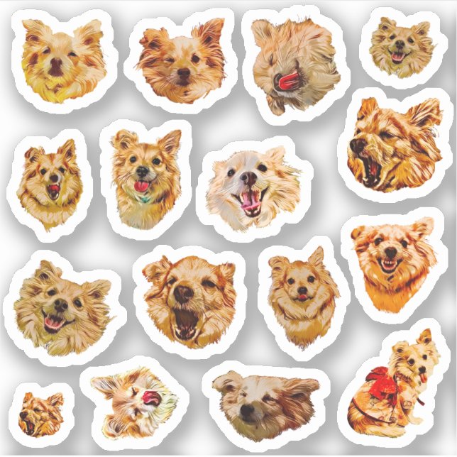 Dog Sticker Set (Front)