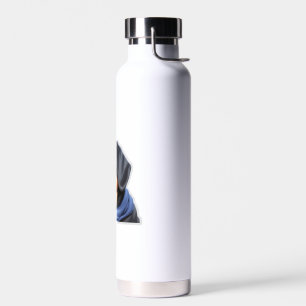 Dog Sticker Water Bottle