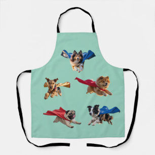 Dog Superhero Apron